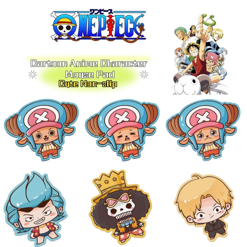 Accessories Laptop - Alas Mouse Lucu Karakter Anime Kartun
