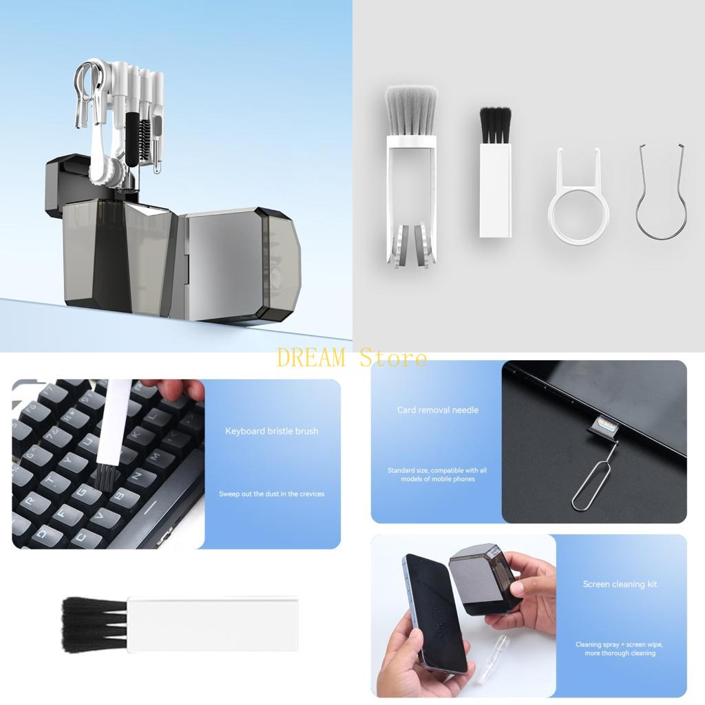 Laptop Accessories Best - Pembersih Elektronik 17 Buah Profesional Dengan