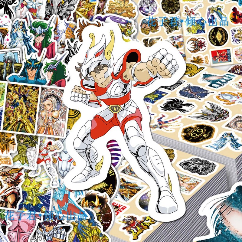 101 Buah Stiker Anime Saint Se - Accessories Laptop ulasan dan harga