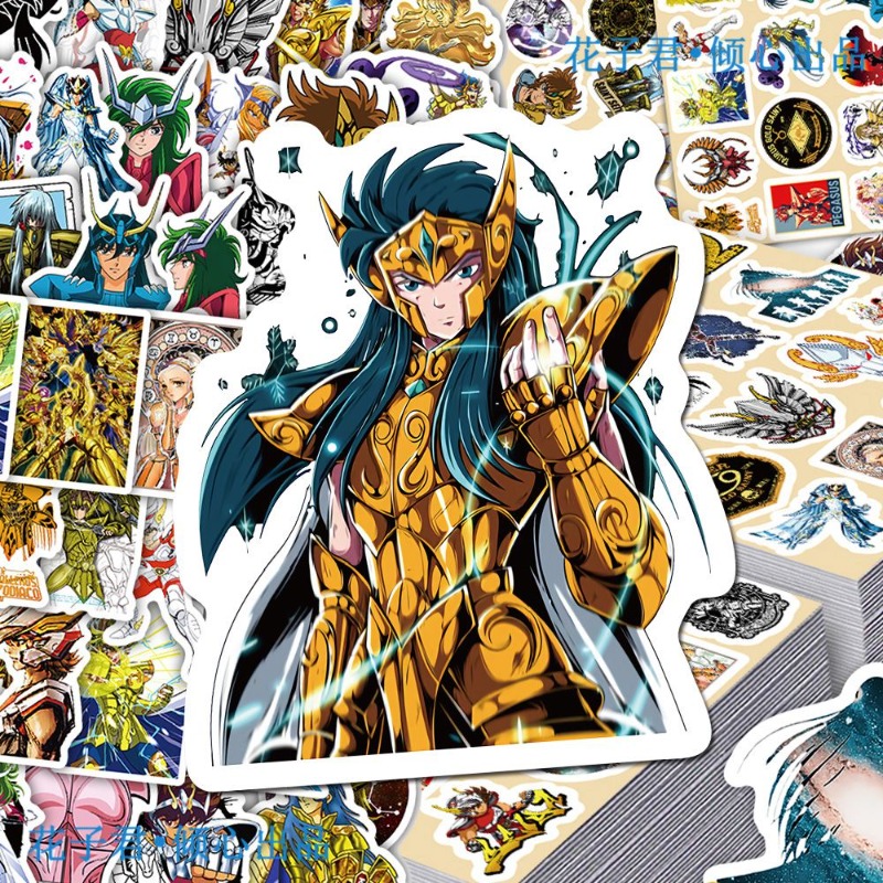 101 Buah Stiker Anime Saint Se - Accessories Laptop ulasan dan harga