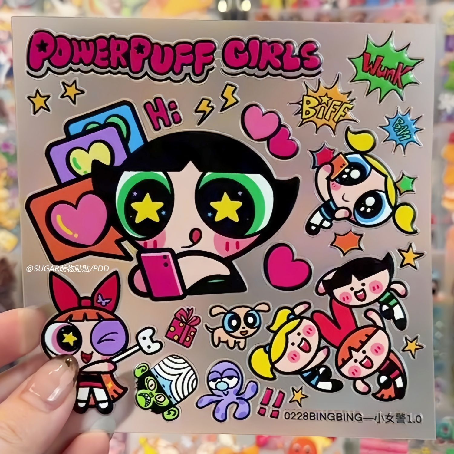 Stiker Karakter Powerpuff Girl - Accessories Laptop ulasan dan harga