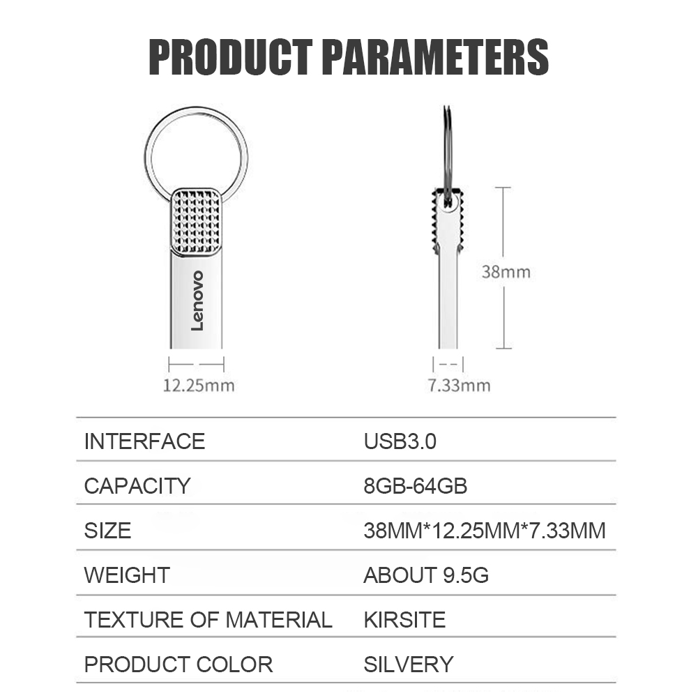 Flash Drive Lenovo USB 3.0 Kec - Laptop Accessories Best ulasan dan harga