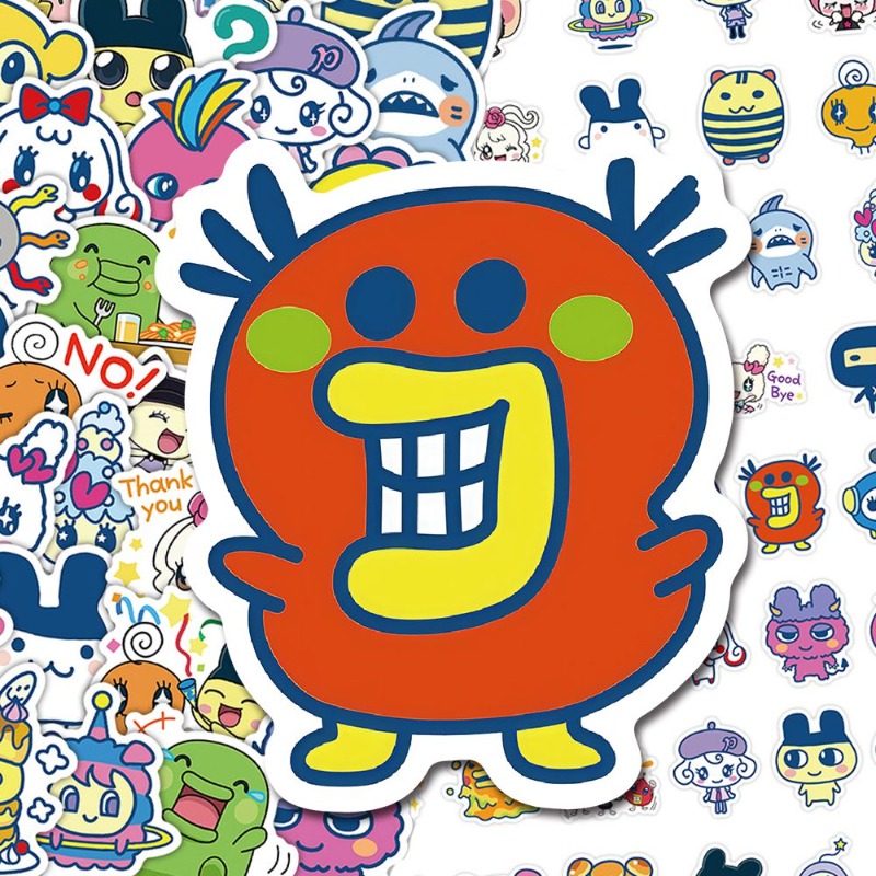 Stiker Tamagotchi Jepang Hewan - Accessories Laptop ulasan dan harga