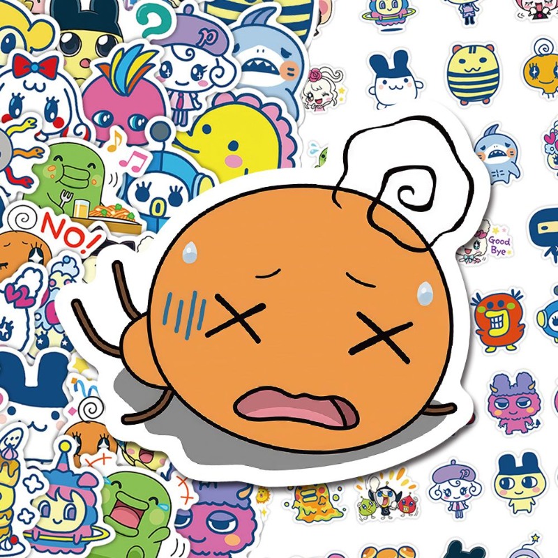 Stiker Tamagotchi Jepang Hewan - Accessories Laptop ulasan dan harga