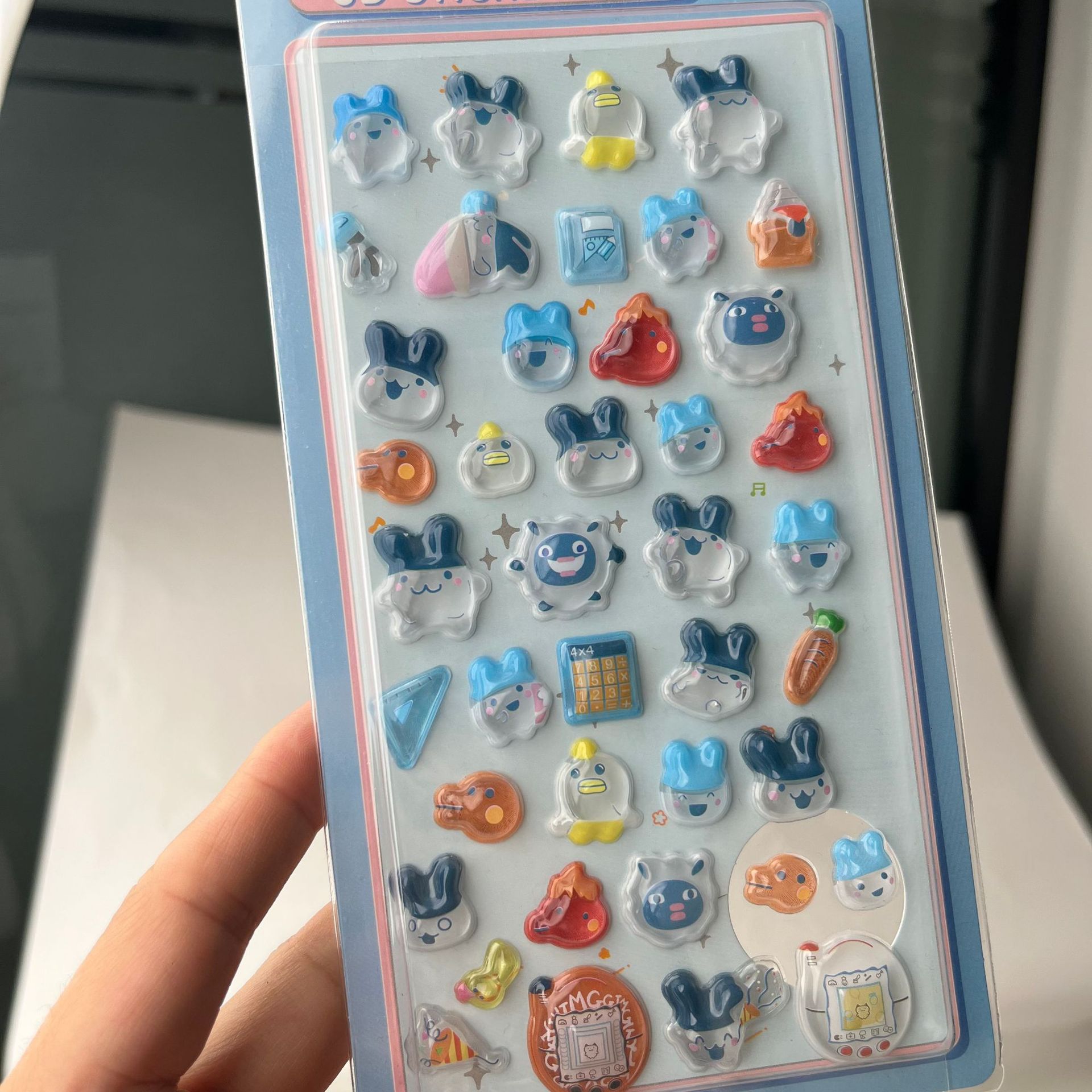 Stiker 3D Tamagotchi Lucu Retr - Accessories Laptop ulasan dan harga