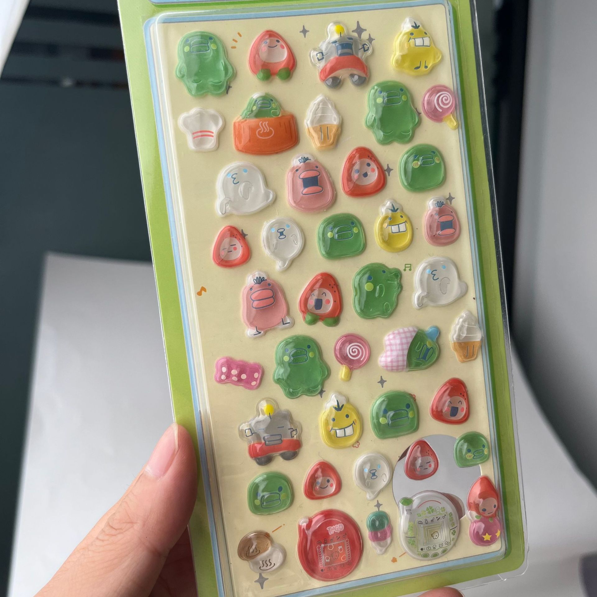 Stiker 3D Tamagotchi Lucu Retr - Accessories Laptop ulasan dan harga
