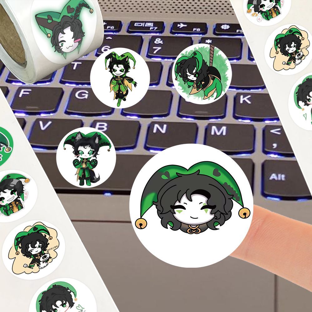 500Pc/Roll Anime The Freak Cir - Accessories Laptop ulasan dan harga