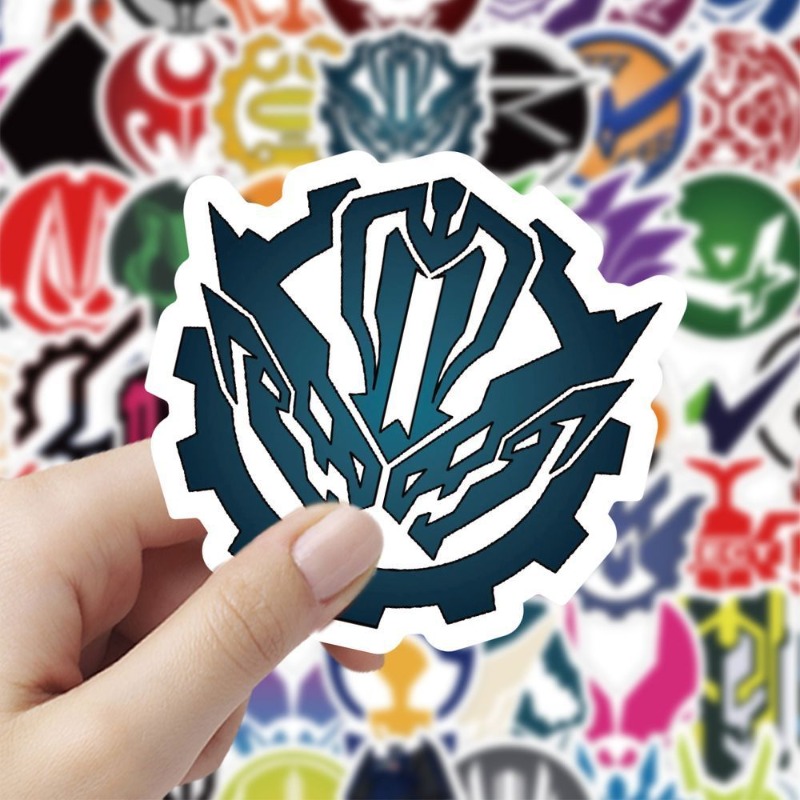 60 Lembar Stiker Logo Kamen Ri - Accessories Laptop ulasan dan harga